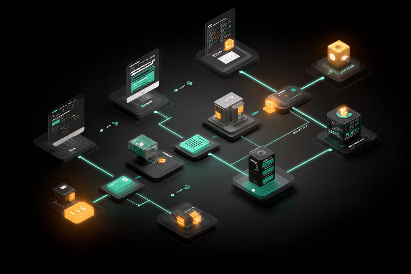 Workflow Diagramm: Automatische Lead-Qualifizierung vom Kontaktformular bis zur personalisierten Antwort